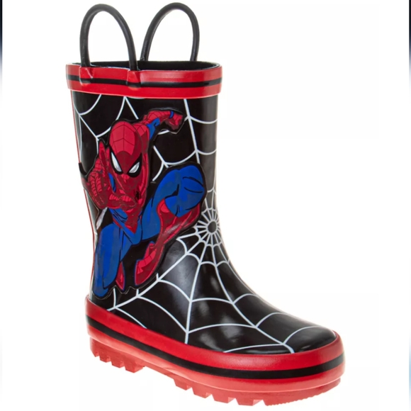 Toddler Spider-Man Rain Boots - Picture 1 of 6